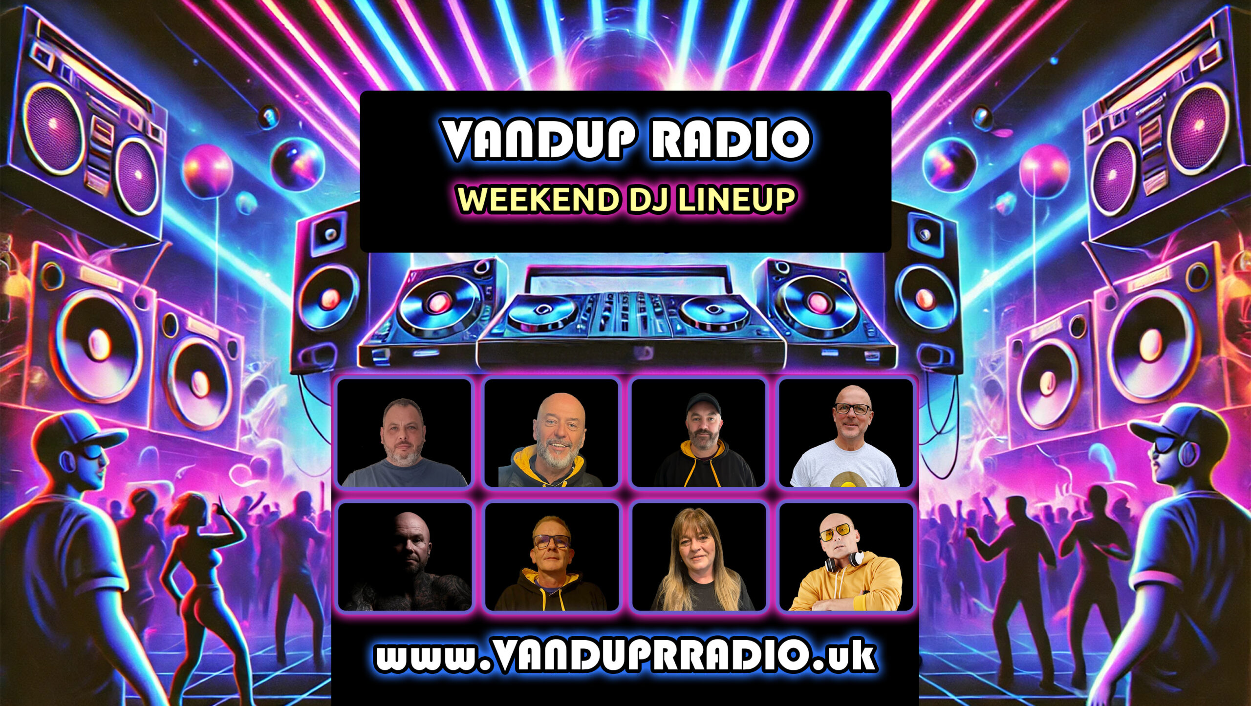 🎧🔥 VANDUP RADIO - WEEKEND DJ LINEUP! 🔥🎧